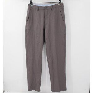 Footjoy‎ Pants Mens 33 L31 Performance Golf Flat Front Straight Leg Stretch gray